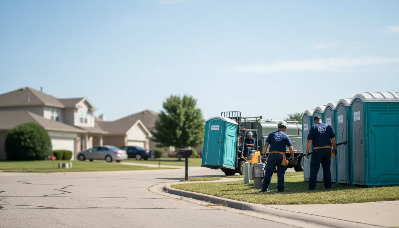 Porta Potty Rental in Randolph, TX near me